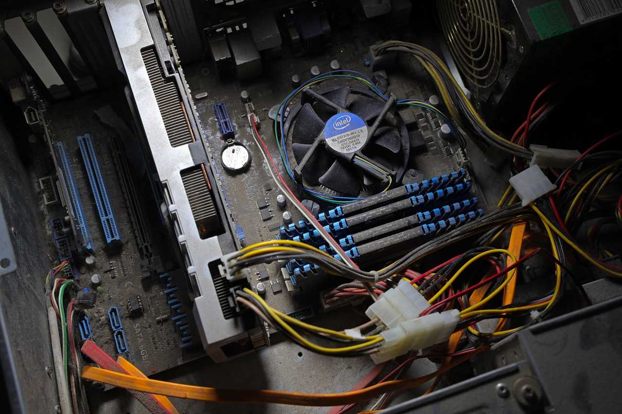 pc, computer, motherboard