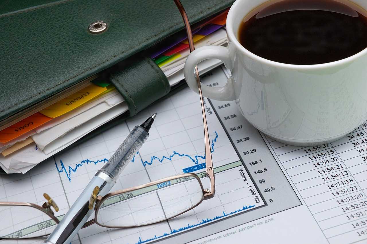 cup, notebook, work