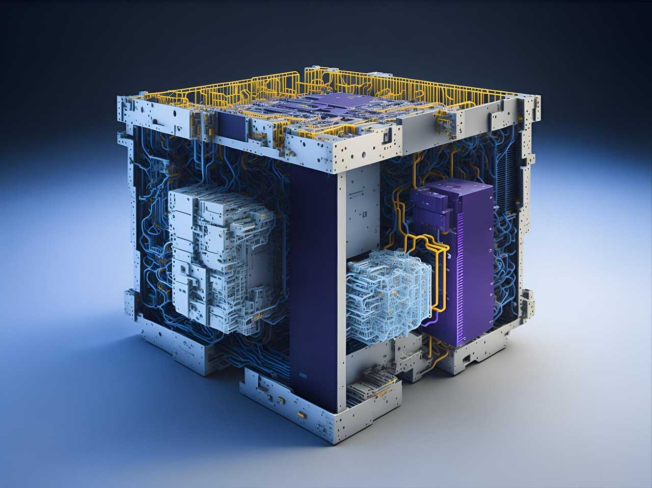 computer, technology, business, digital, gpu, processor, cpu, electronic, ai generated