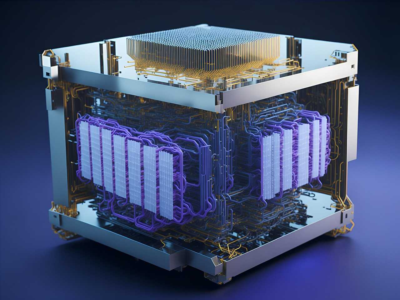 computer, technology, business, digital, gpu, processor, cpu, electronic, ai generated